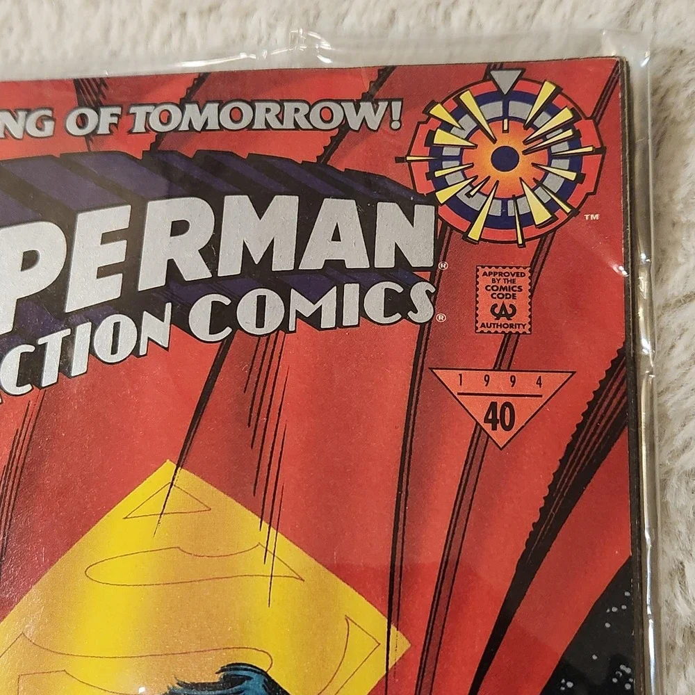 Vintage 1994 Superman‎ in Action Comics #0 DC Comic Book Superhero Collectible